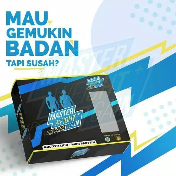 Master Weight Gain Extra Strong Penggemuk Badan Distributor Resmi Original 100%