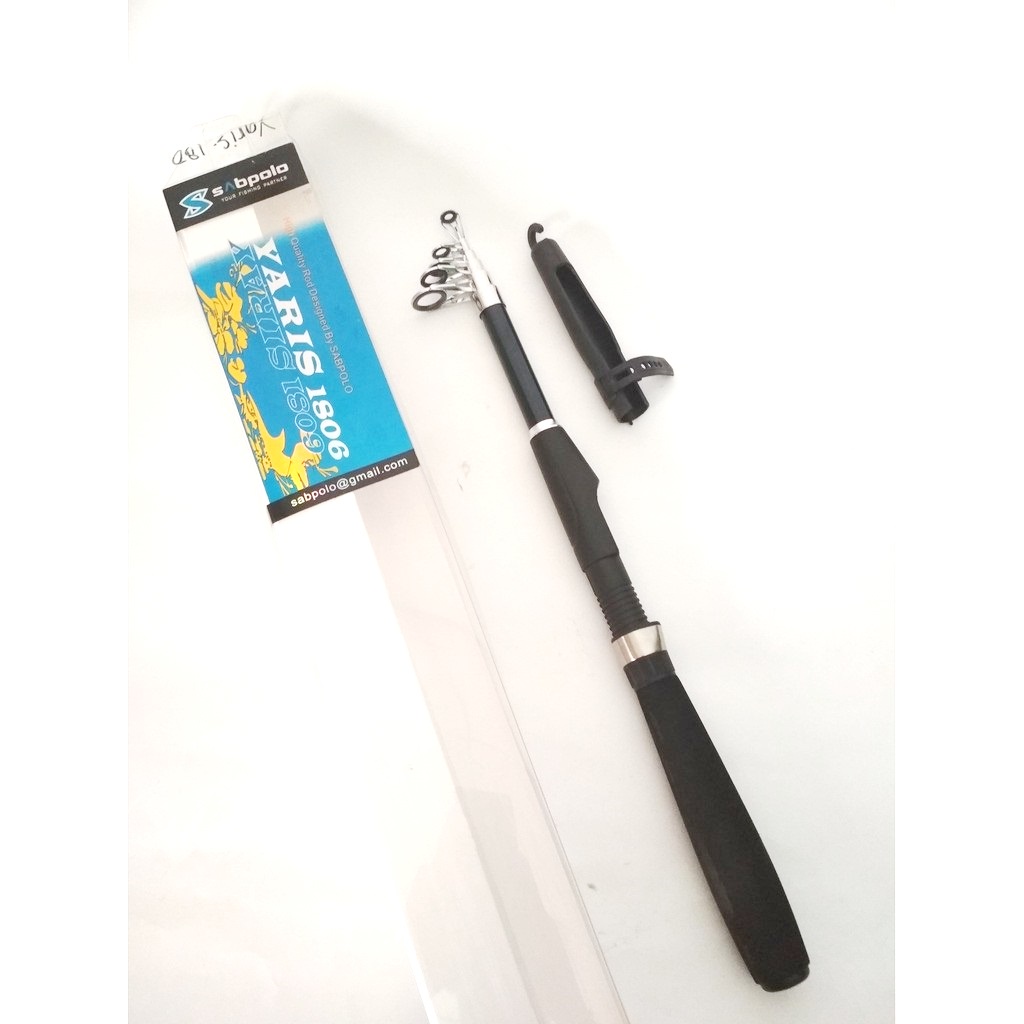 Joran Antena Sabpolo Yaris kuat ringan carbon action hard