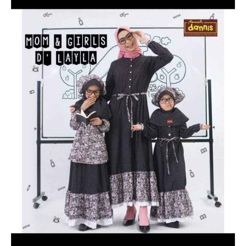 Mom & Girls D' Layla Anak