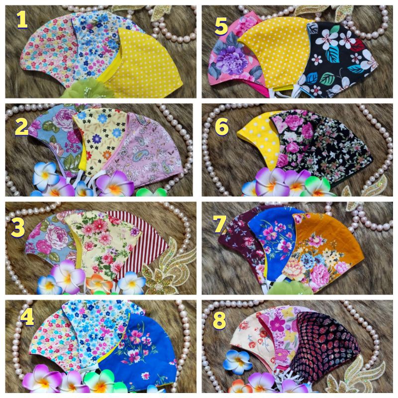 paket masker isi 3 katun jepang