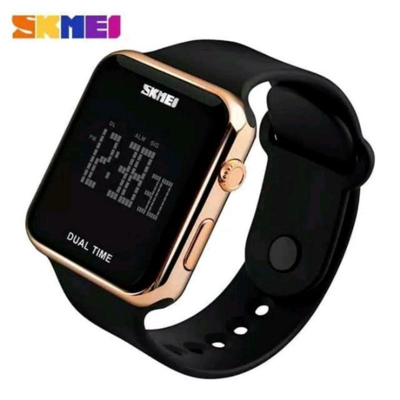 Jam Tangan Skmei Led Digital Jam Terlaris Rubber Skmei Tahan Air