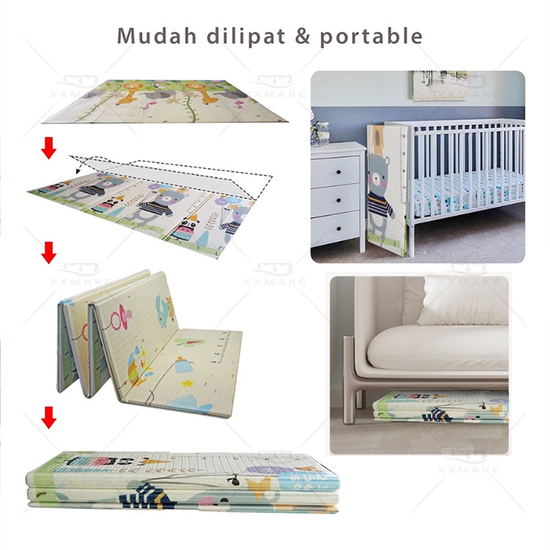 COD] TIKAR PLAYMATE UKURAN 180X200 TIKAR FOAM ANAK BAYI NYAMAN DAN MURAH MISTER ORDER