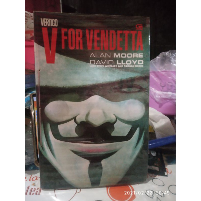 Komik grafis V For Vendetta
