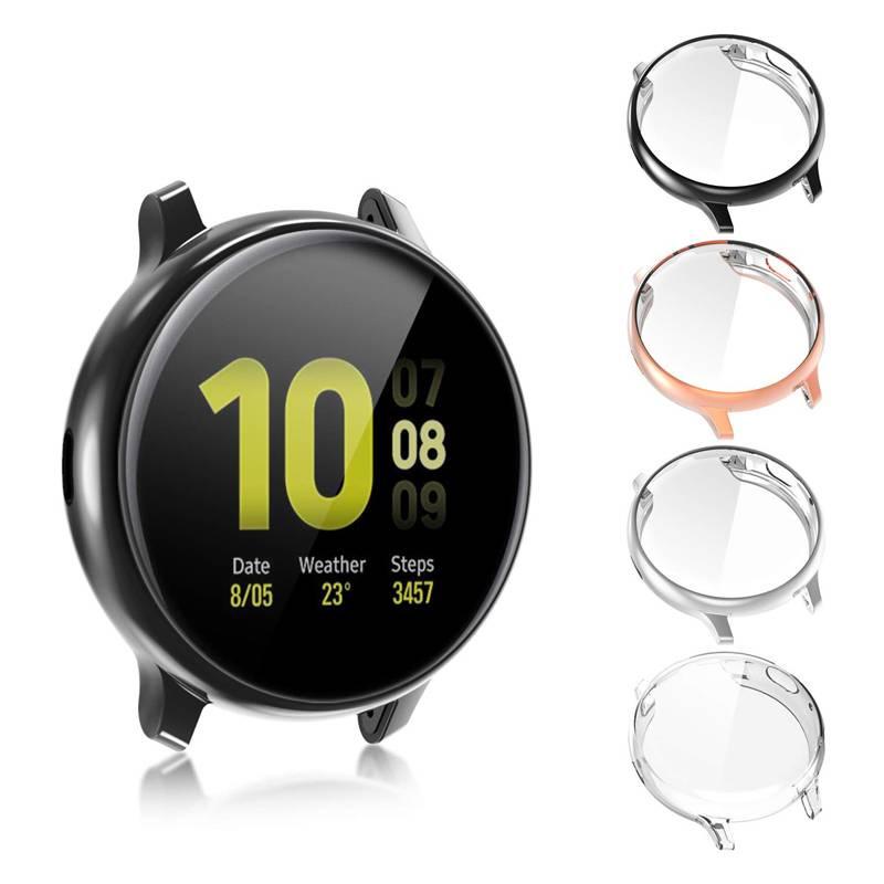 Protective Case for Samsung Galaxy Watch 4 3 40mm 44mm 41mm 45mm Ultra-thin Soft silicone HD Full Screen Protection cover Samsung Galaxy Watch Active 2 40MM 44MM