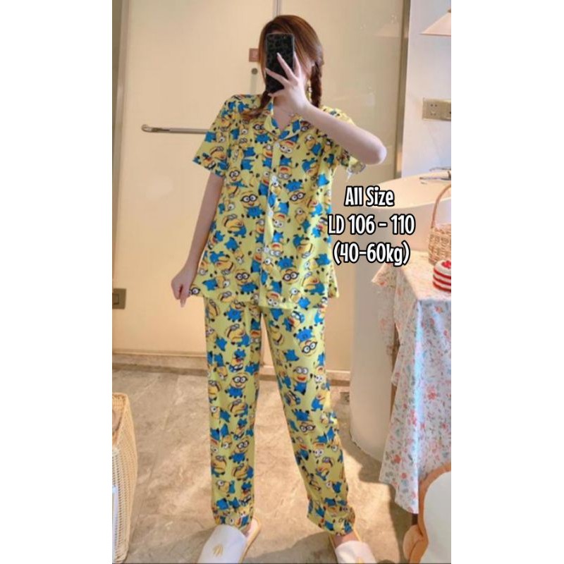 Piyama Cp import murah/fashion wanita import/baju tidur import murah C06-B1