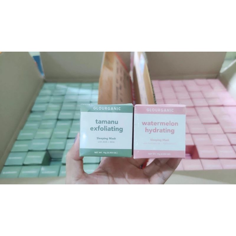 Sleeping Mask Glourganic (BPOM)