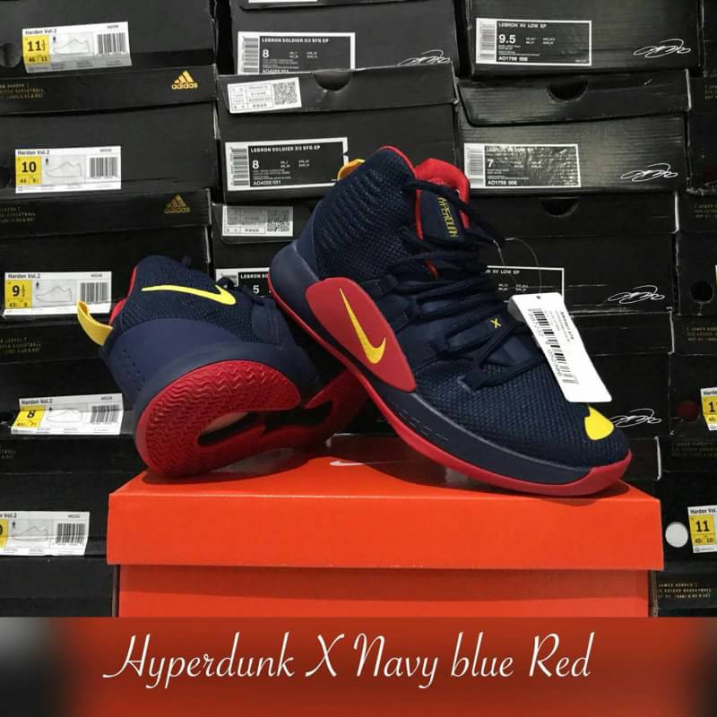 Hyperdunk X 'Navyblue Red /Sepatu Basket nike