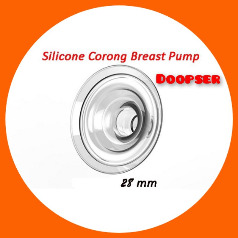 Corong Silikon Doopser 28mm / Sparepart Pompa ASI Doopser