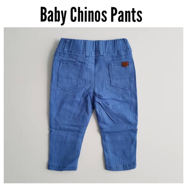 Celana Chinos Bayi Baby Pants Panjang Cino Jalan Pergi Formal Bahan Anak 6 9 12 18 Bulan 1 Tahun