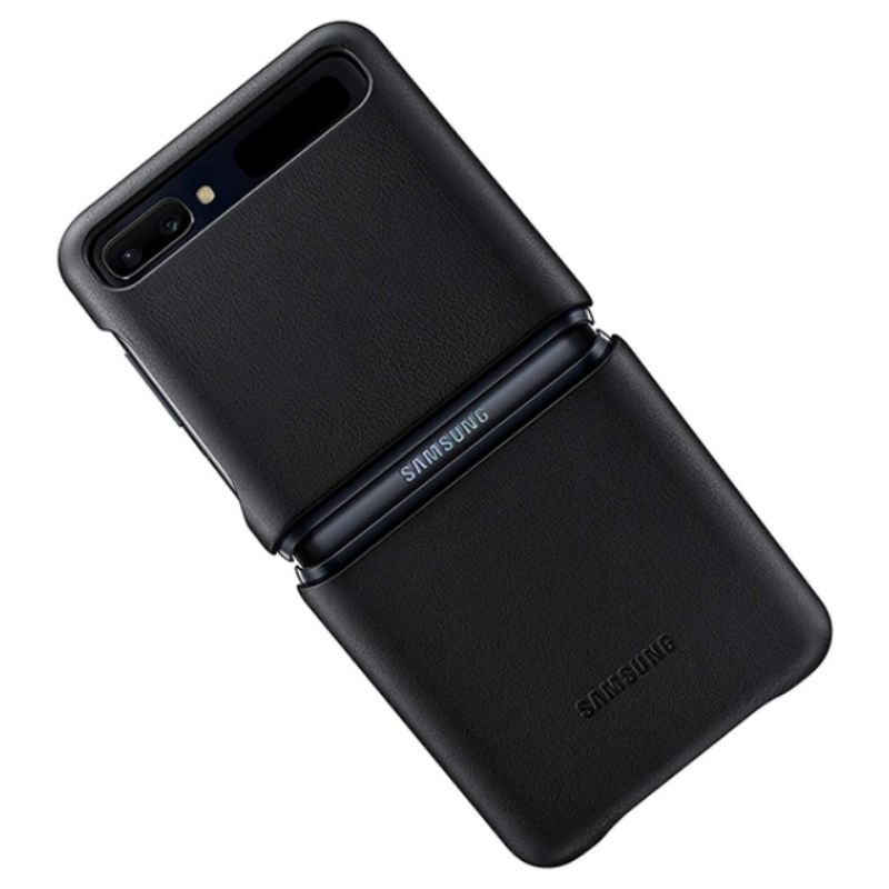 Samsung Galaxy Z Flip Original Leather Cover Bloom Sarung Kulit Case Casing