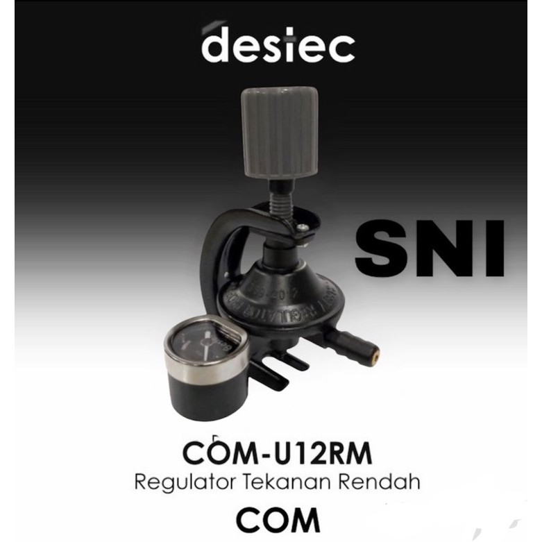 Regulator Gas Destec Com 201 Meter / Regulator Gas Non Meter /Regulator Kompor Elpiji Tekanan Rendah