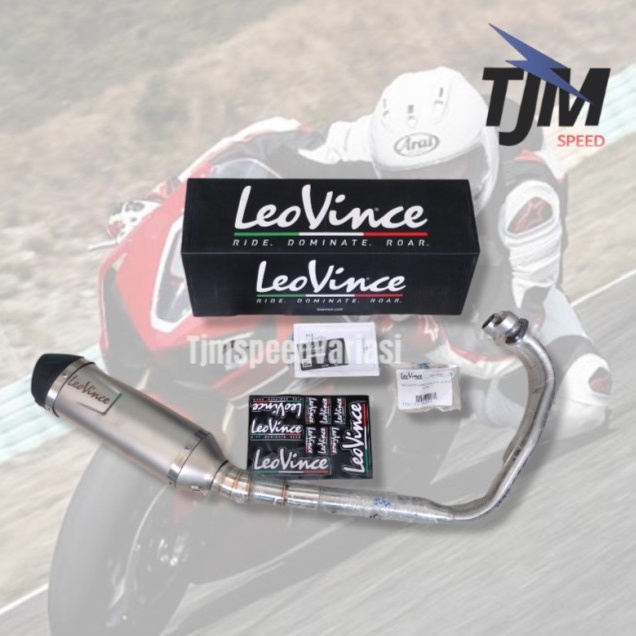 Knalpot Leovince LV 1 Mini Original Italy R25 Underbelly