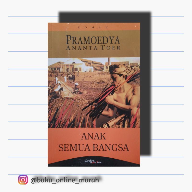 buku anak semua bangsa original Pramoedya ananta toer