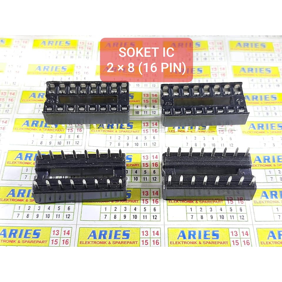 SOKET IC 2X8 SOKET IC 16 PIN