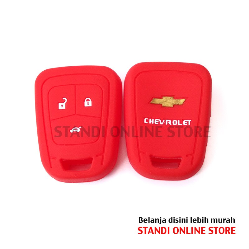 Kondom Kunci Silikon Remote Keyshirt Chevrolet Aveo Spark