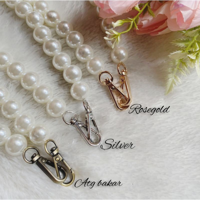 Pearl strap bag/ Tali tas mutiara 16mm