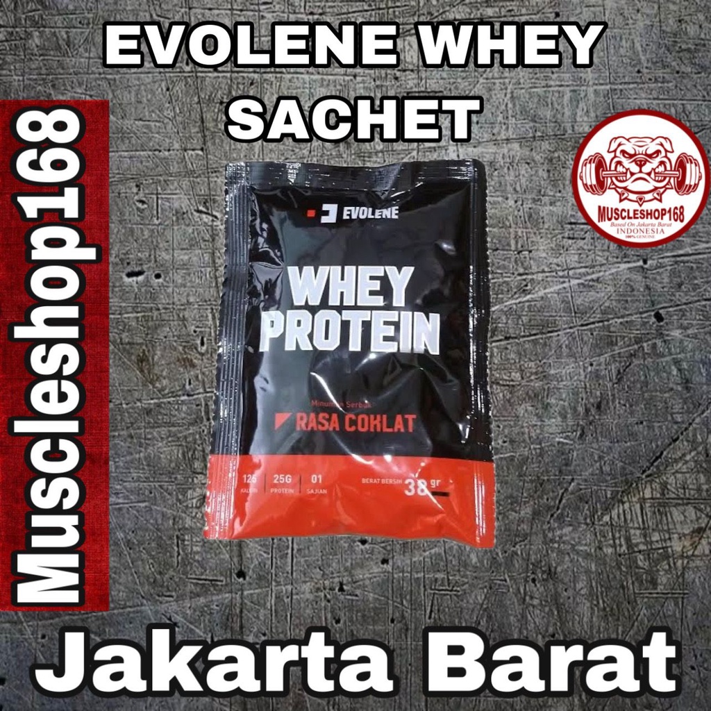 Evolene Whey Protein Isolene Isolate Sachet / Ecer