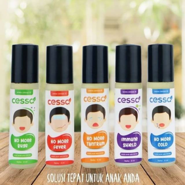 Cessa BAYICessa Baby (0-2 tahun) Fever Drop , Essensial Oil Baby &amp; Kids / cough and flu / fever drop / lenire / bugs away /Cessa Bayi obat essa Baby Natural Essential Oil / Herbal bayi / obat flu bayi / obat batuk Bayi Obat demam Bayi Cessa Baby bayi oil