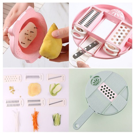 KINDSTORE❤ | Parutan 12IN1 MULTI FUNCTION SLICER CUTTER Alat Potong Multifungsi Pengiris Chopper