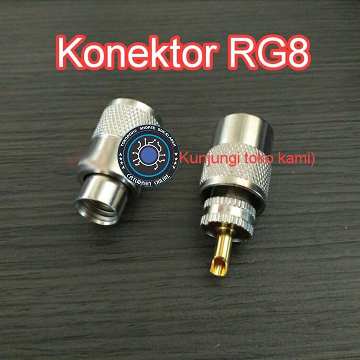 Konektor rg8 Konektor kabel antena radio rg 8 cab