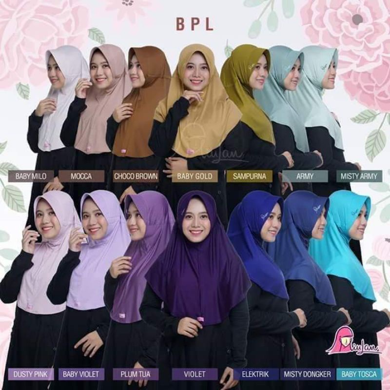 BPL MIULAN HIJAB / HIJAB INSTAN MURAH / KERUDUNG SERUT 