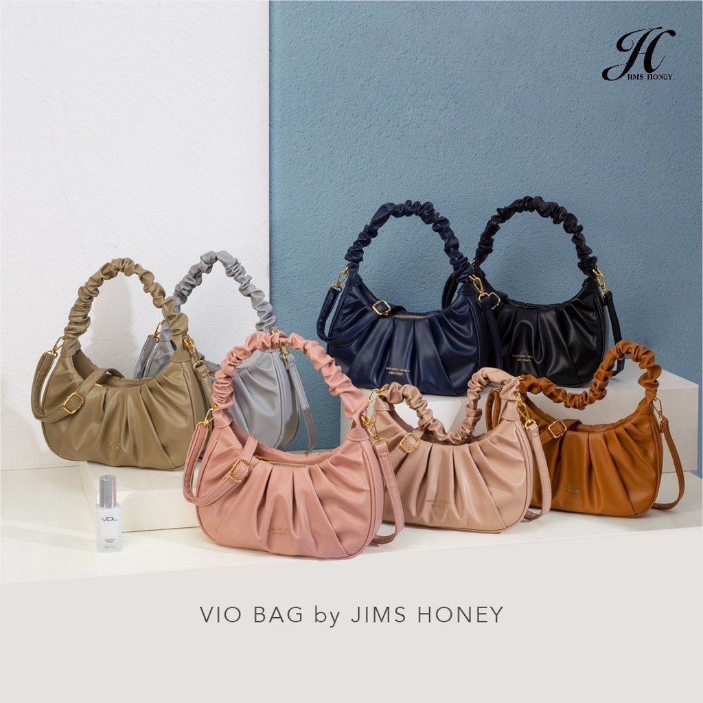 Jims Honey Vio Bag Tas Selempang Wanita Korea Fashion Import Sling Bag