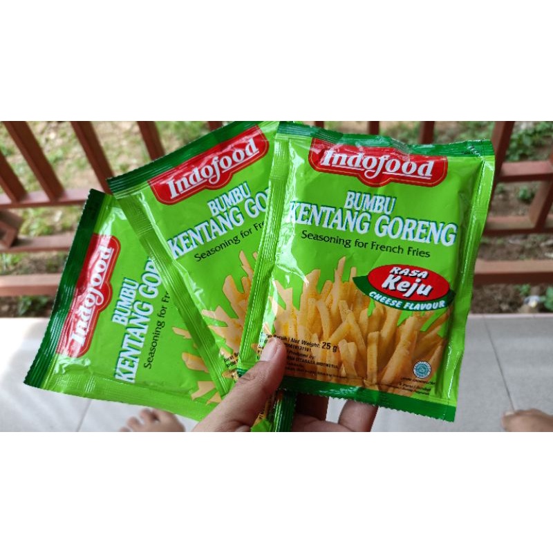 

Bumbu French Fries khusus Rasa Keju by indofod