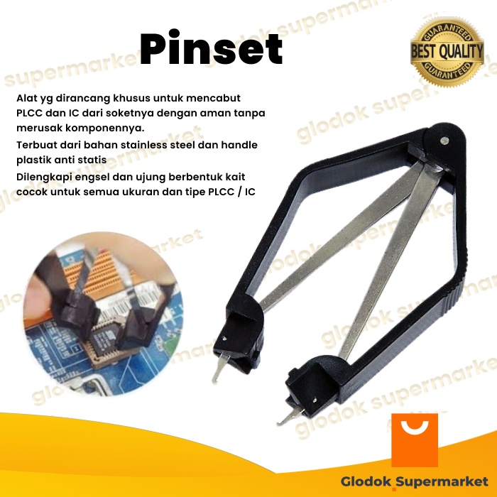 Pinset Alat Cabut IC Penarik Chip Extractor