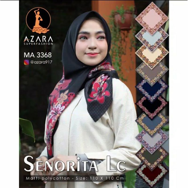 SENORITA BY AZARA MOTIF DAN WARNA RANDOM