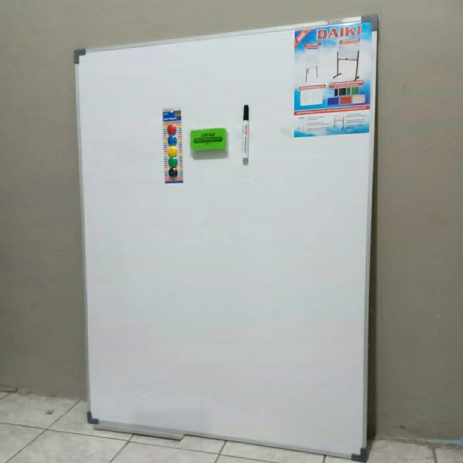 Whiteboard vertikal magnet 60 x 90
