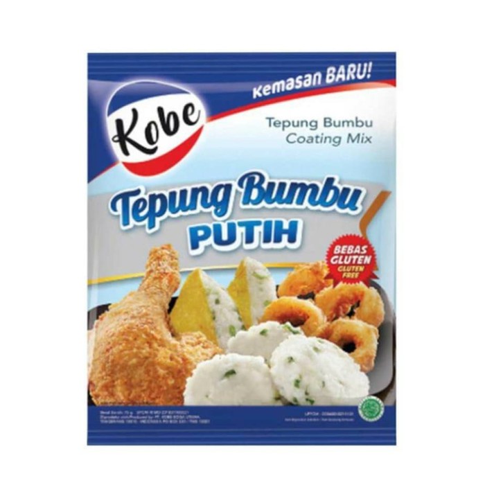 

TERBARU KOBE TEPUNG BUMBU PUTIH 75 GRAM