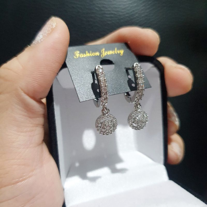 Anting Premium Lapis Silver925 perak channel anting silver Tidak Karatan Tidak bikin alergi anting premium Quality 073