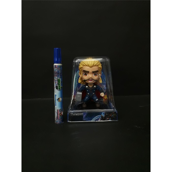 Promo Terbaru! PAJANGAN DASHBOARD MOBIL THOR MARVEL AVENGERS FIGURE MINIATUR