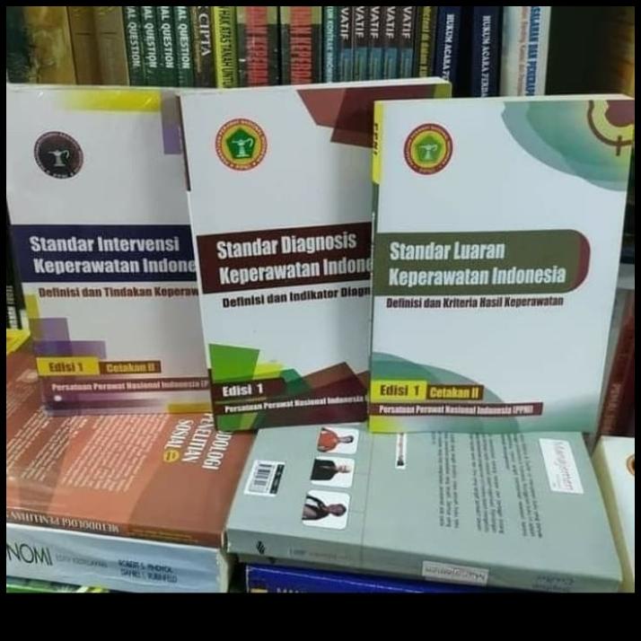 Storewijaya | Original 3 Buku Keperawatan Sdki Siki Slki Asli Ppni