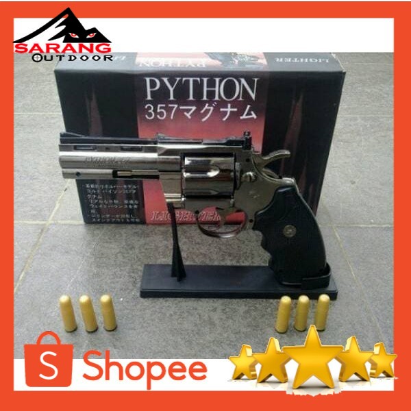 "LIGHTER / KOREK API PISTOL REVOLVER PYTHON 357 MURAH OKE"