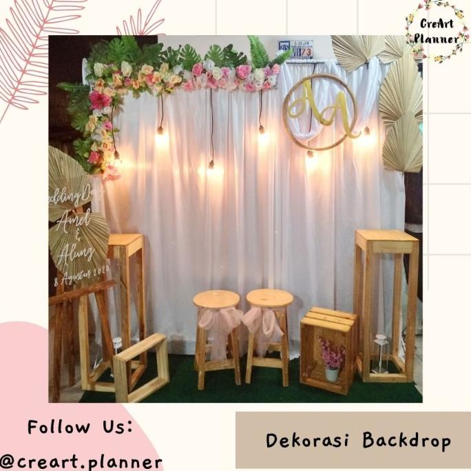 Backdrop /Dekorasi Photobooth/ Dekorasi Lamaran /Dekorasi Pernikahan 1