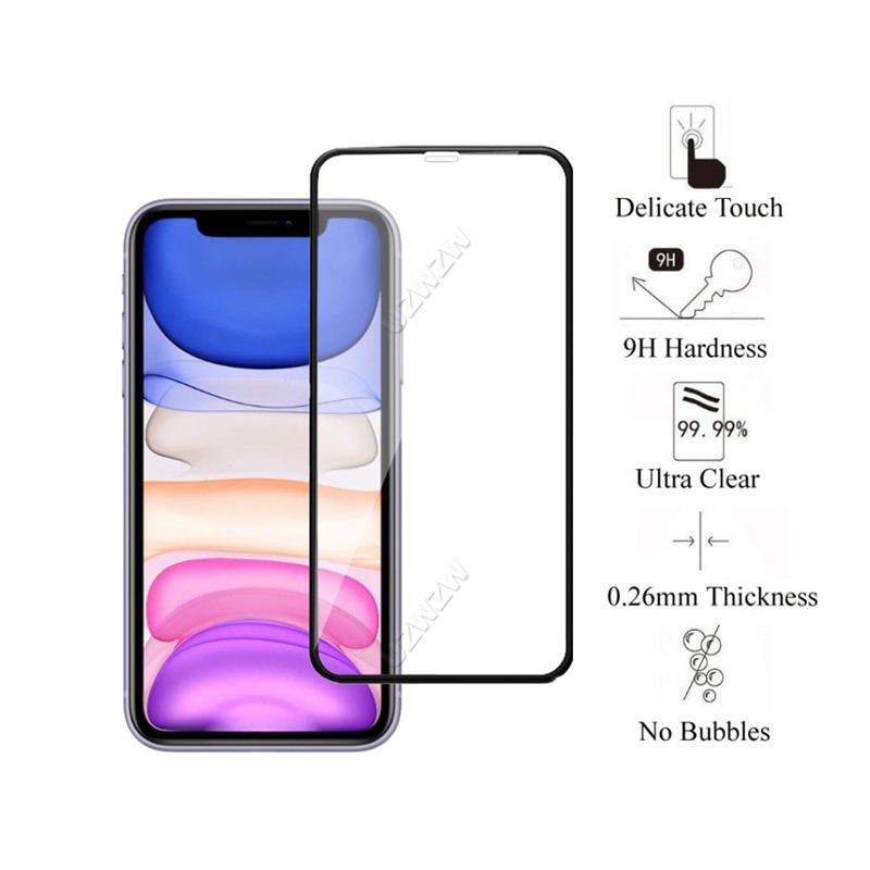 PROMO Tempered Glass APPLE Iphone X, Iphone XS, Iphone XR TG Layar FULL COVER Anti Gores Kaca