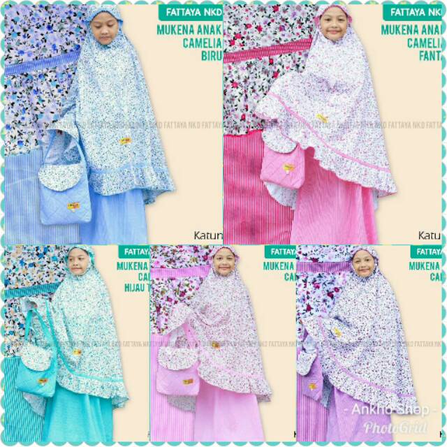 Mukena Anak Camelia Fattaya