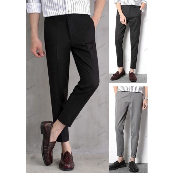 celana kerja pria formal standard | celana pria | celana keren | celana bahan | celana kantor