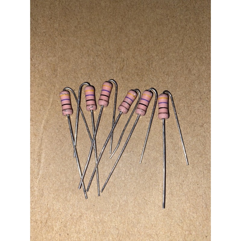 resistor 47ohm 2w japan bodi kecil