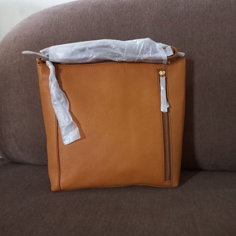 TAS WANITA FOSSIL TARA CROSSBODY TAN
