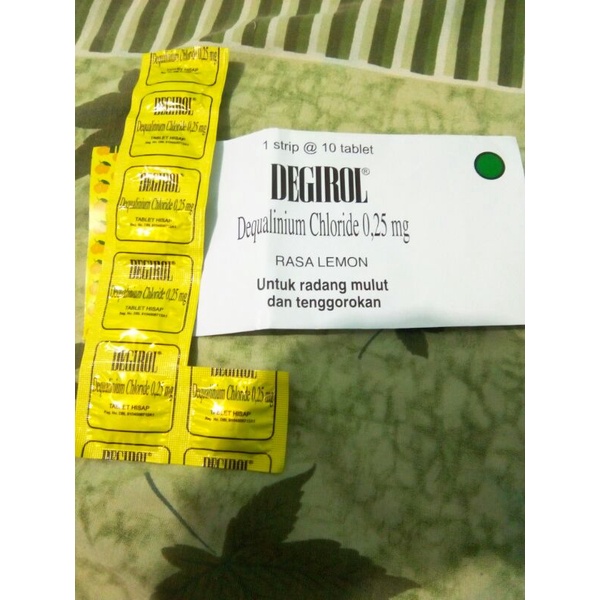 DEGIROL OBAT SAKIT TENGGOROKAN