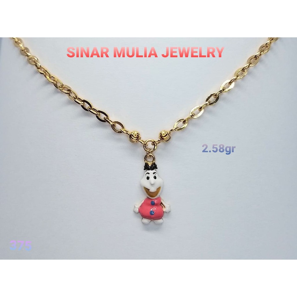 KALUNG ANAK OLAF EMAS ASLI