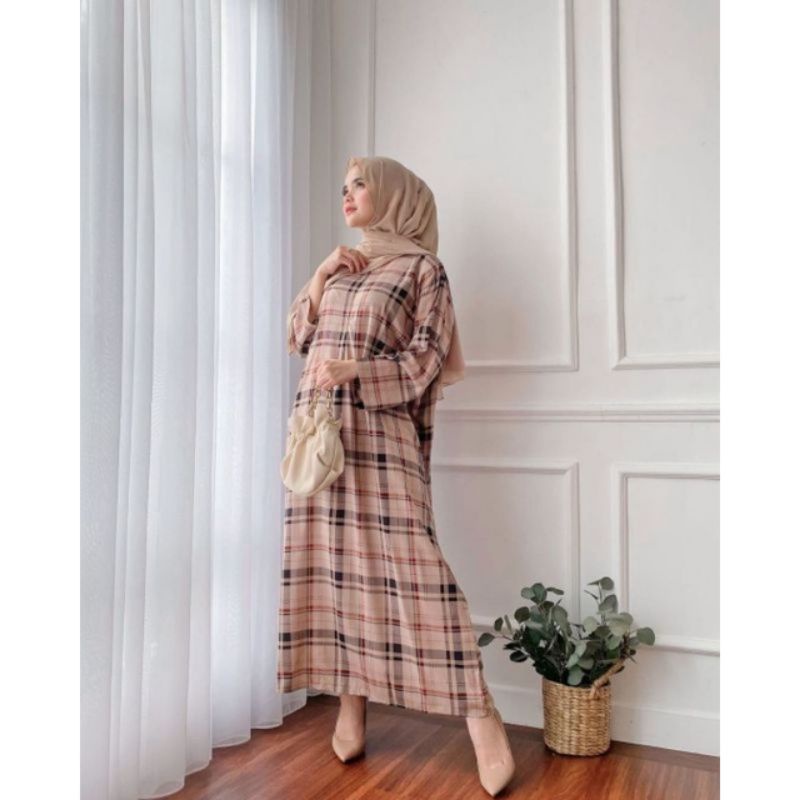 daster long lengan panjang LD 120 PB 130 bawah mata kaki, daster panjang viral kekinian, daster rayon busui terlaris ARBANI COLECTION-ORINA ( KOTAK )