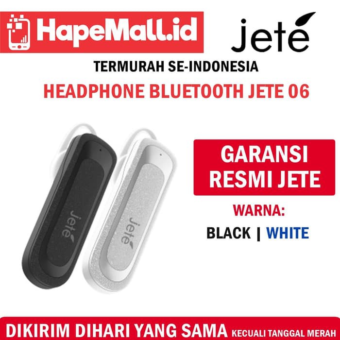 JETE 06 OPERA HEADSET BLUETOOTH GARANSI RESMI JETE INDONESIA TERMURAH