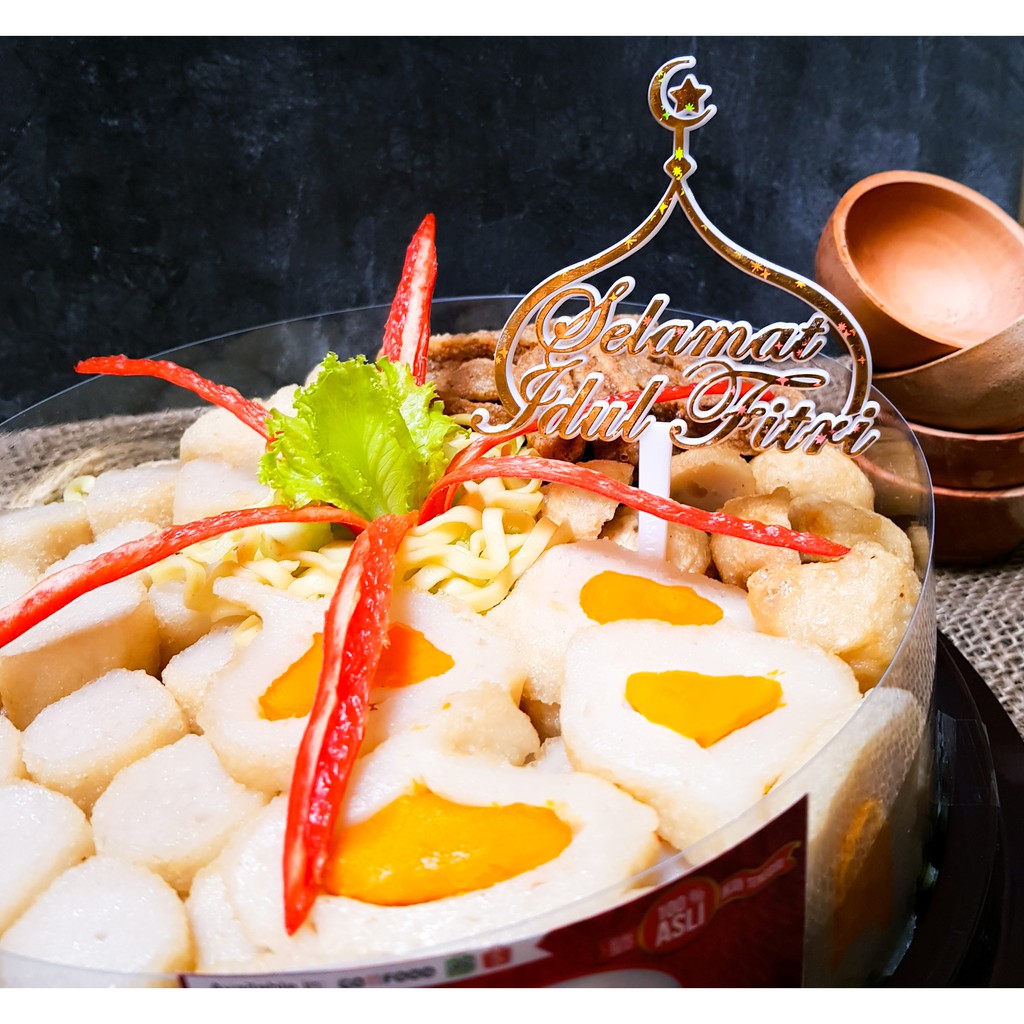 

Pempek Cake edisi Idul Fitri