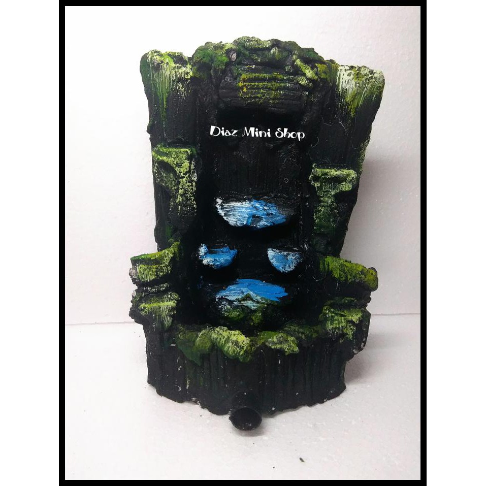 Terlaris Miniatur Air Terjun Aquarium Aquascape Mini