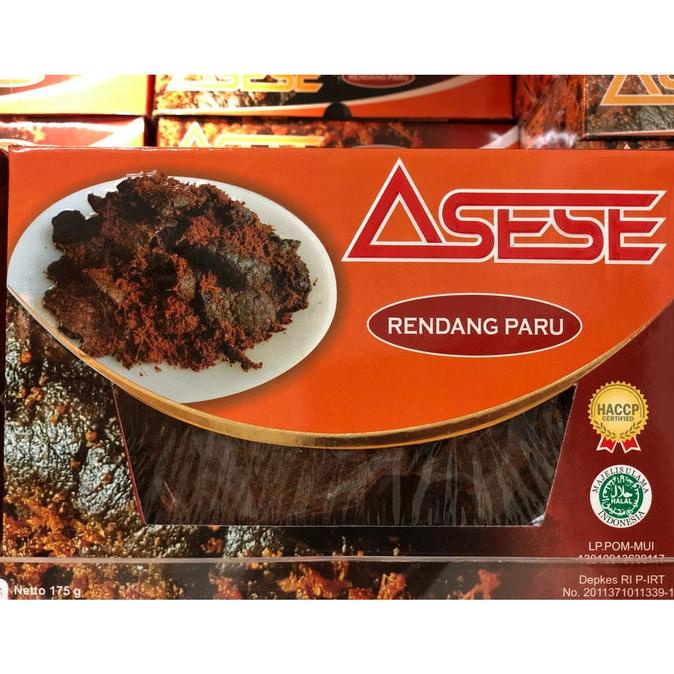 

Rendang Paru Kering Asese
