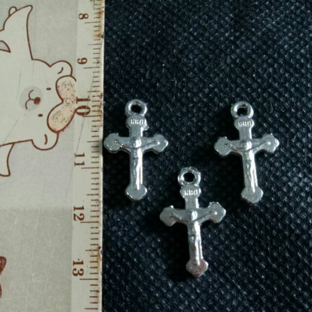Salib gelang rosario mini korpus 2 sisi