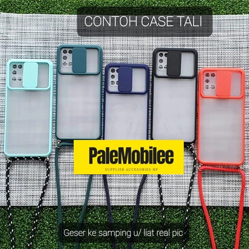 SILKON OPPO RENO 6 4G SLIDE KAMERA CASE TALI LANYARD CASE